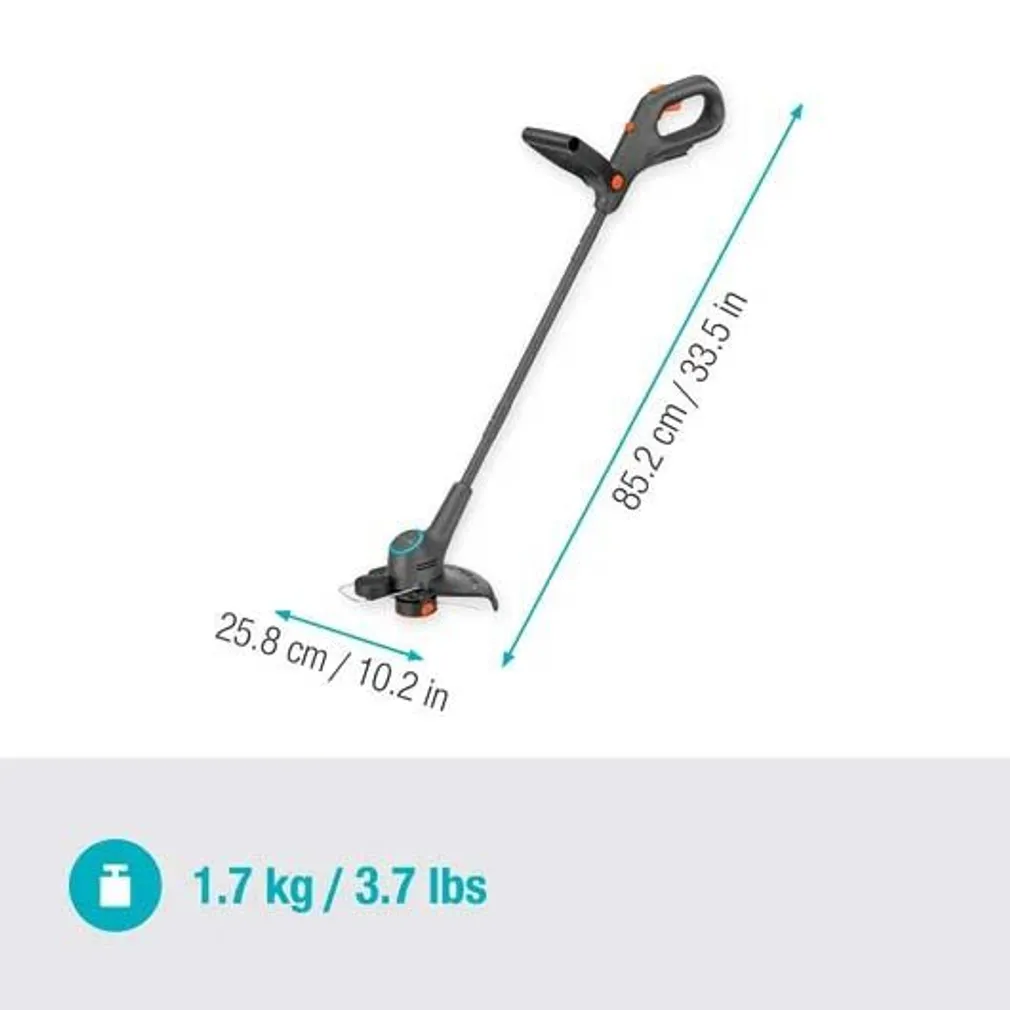MURUTRIMMER GARDENA EASYTRIM 25/18V P4A , ILMA AKU JA LAADIJATA