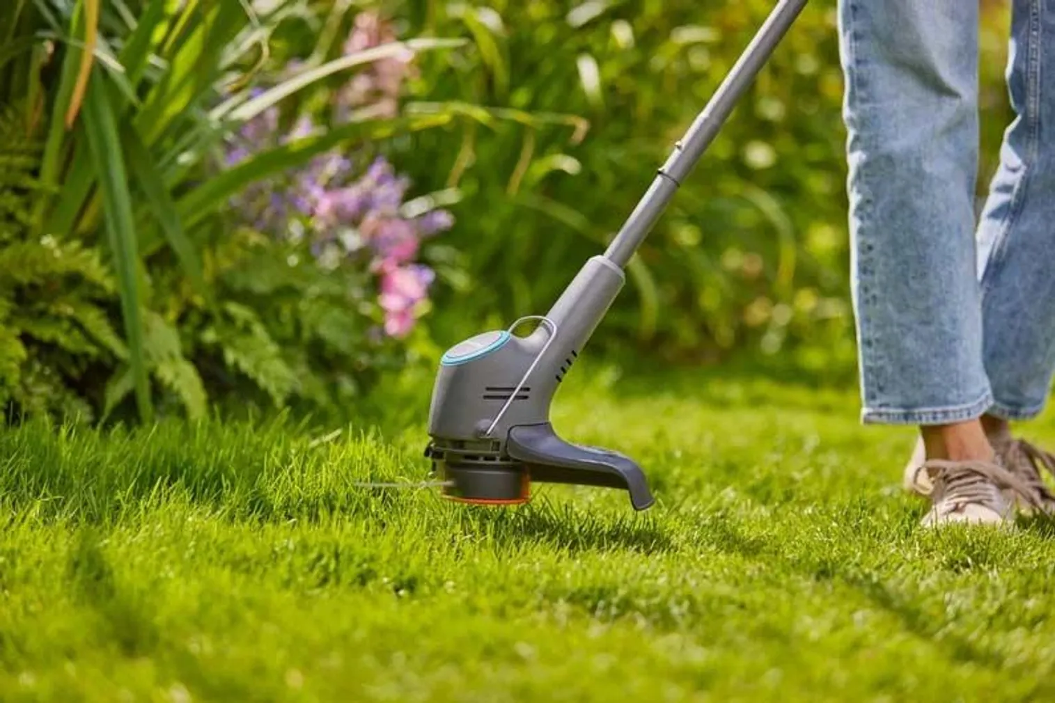 MURUTRIMMER GARDENA EASYTRIM 25/18V P4A , ILMA AKU JA LAADIJATA
