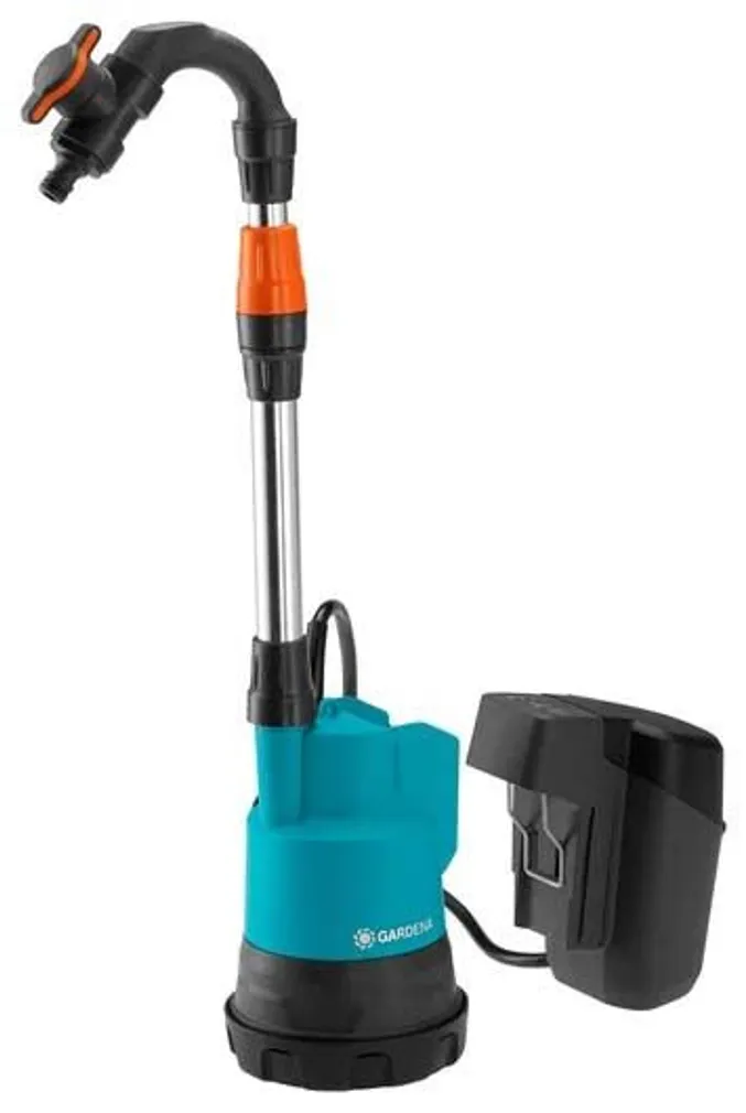 VIHMAVEEPAAGI PUMP GARDENA 2000/2 LI-18, ILMA AKU JA LAADIJATA