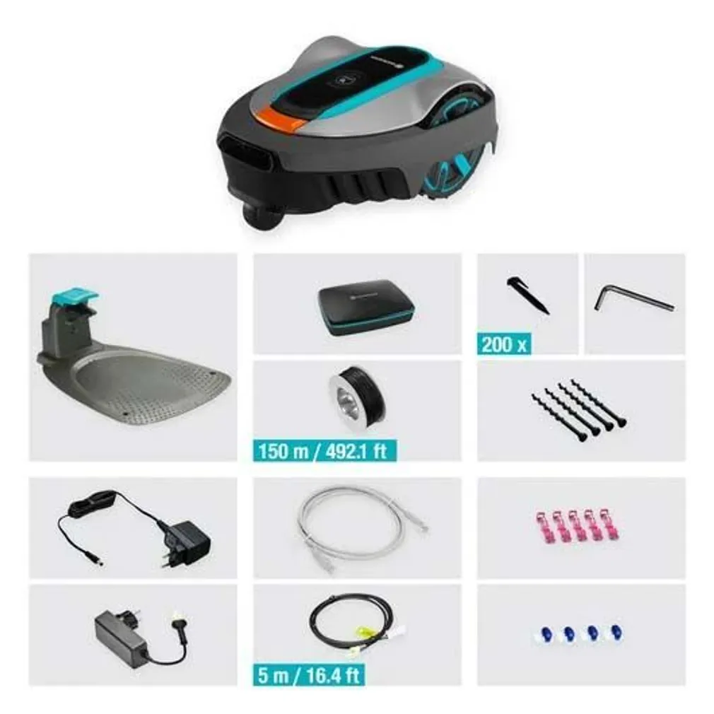 ROBOTNIIDUK GARDENA SMART SILENO CITY 400M2