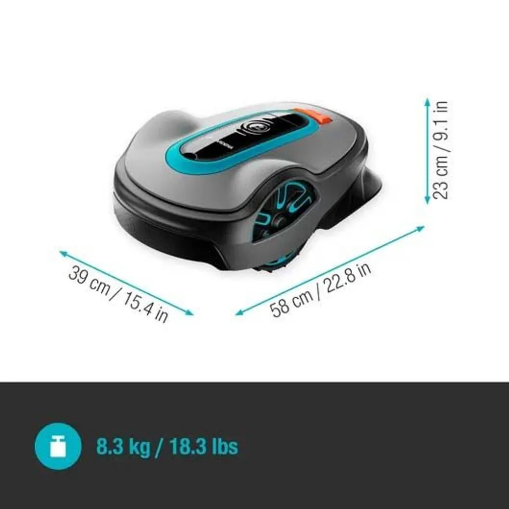 ROBOTNIIDUK GARDENA SMART SILENO LIFE 1250M2 LONA GATEWAY