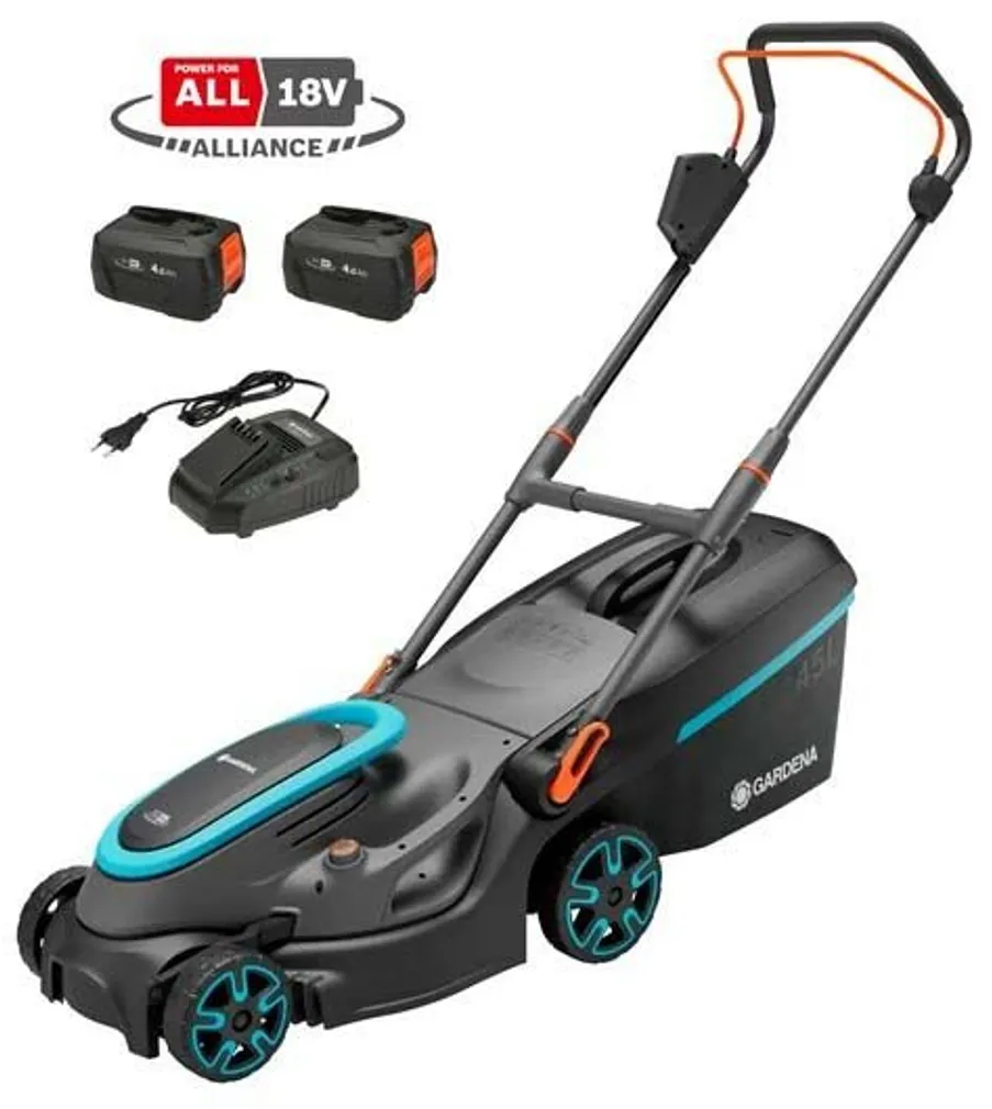 MURUNIIDUK GARDENA POWERMAX 37/36V P4A, AKU JA LAADIJAGA