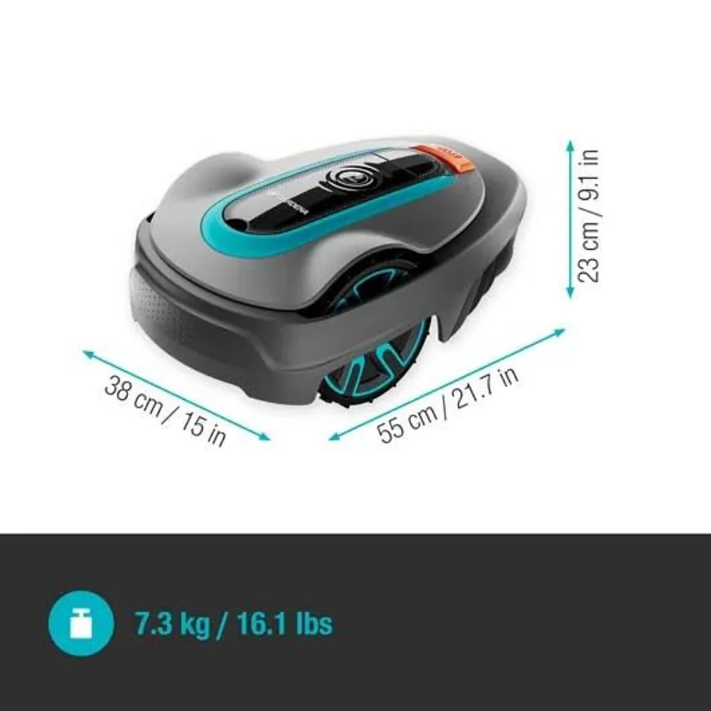 ROBOTNIIDUK GARDENA SMART SILENO CITY 600M2