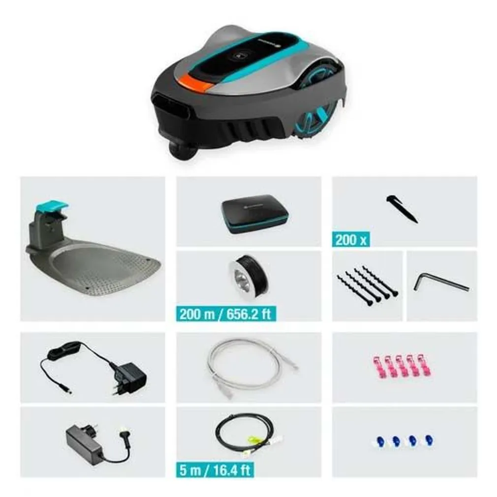 ROBOTNIIDUK GARDENA SMART SILENO CITY 600M2