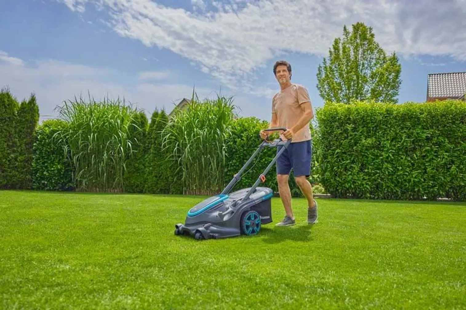 MURUNIIDUK GARDENA POWERMAX DUO 46/36V P4A, AKU JA KIIRLAADIJAGA