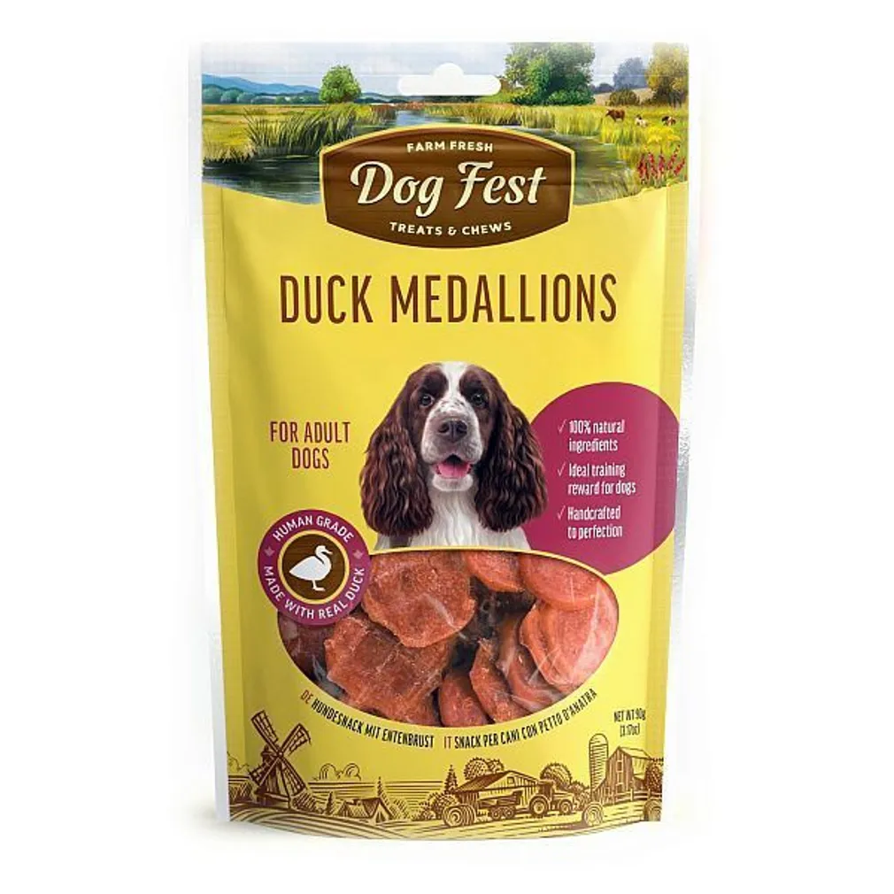 PARDILIHA MEDALJONID TÄISKASVANUD KOERTELE DOGFEST 10X90G