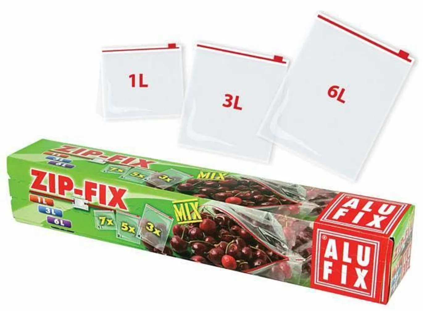 SÄILITUSKOTID SULGURIGA ALUFIX 7X1L, 5X3L, 3X6L 15TK