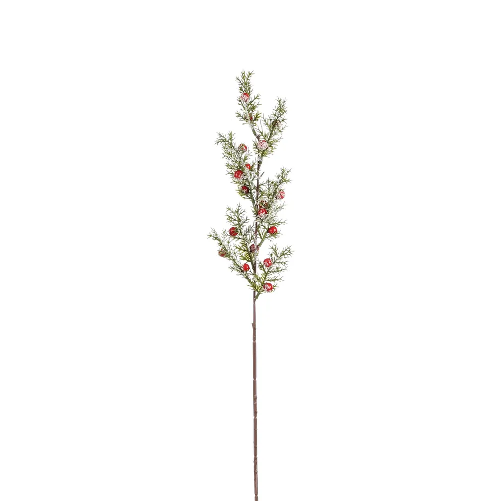 KUNSTTAIM MICA DECORATIONS MÄNNIOKS MARJADEGA 67CM ROHELINE