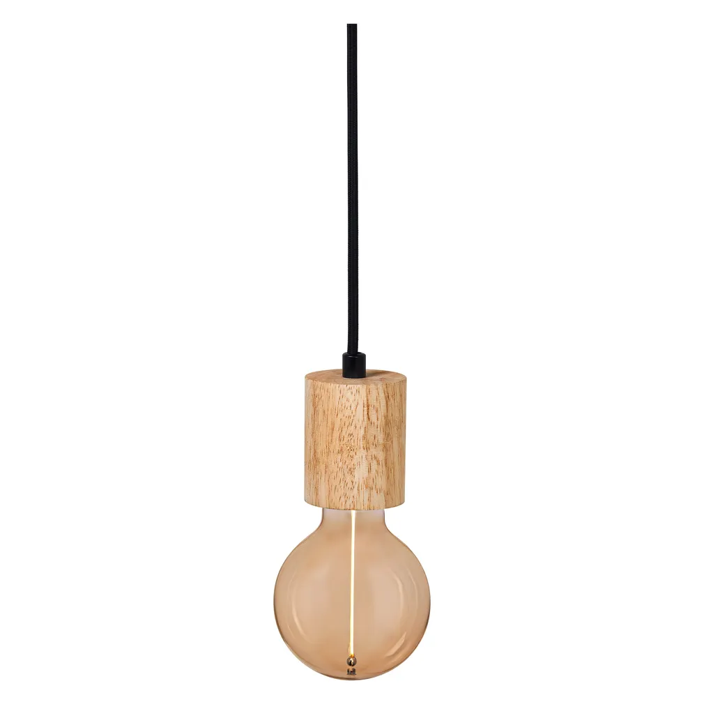 RIPPVALGUSTI LEDVANCE PENDULUM CYLINDER WOOD E27 PUIT