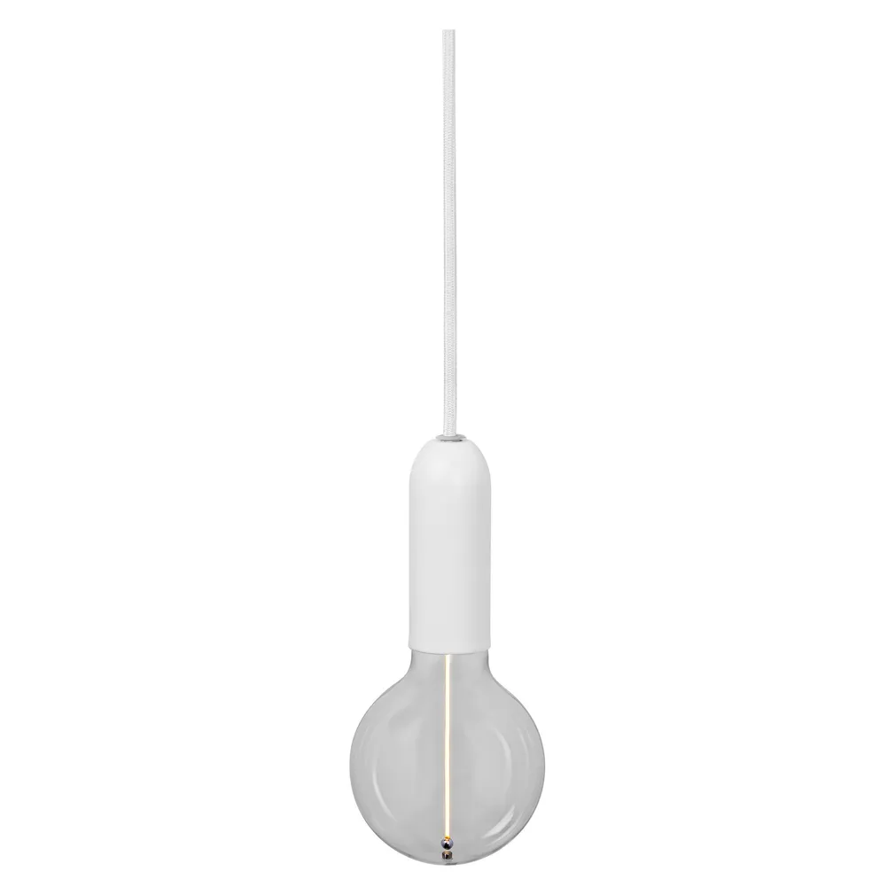 RIPPVALGUSTI LEDVANCE PENDULUM ROUND E27 VALGE