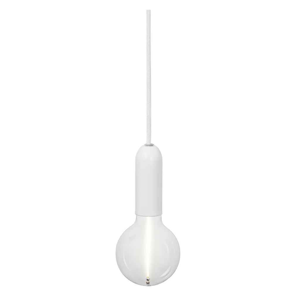 RIPPVALGUSTI LEDVANCE PENDULUM ROUND E27 VALGE
