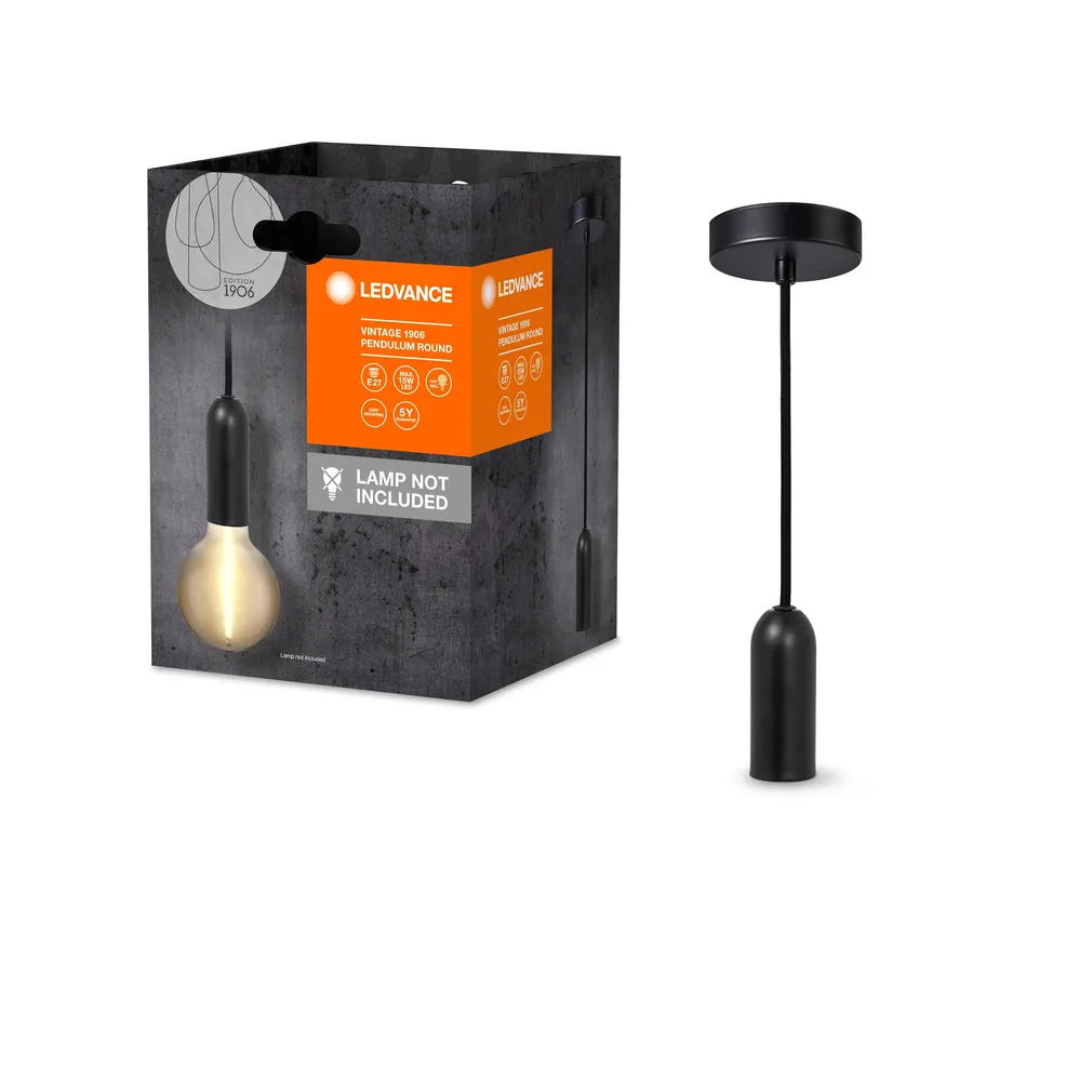 RIPPVALGUSTI LEDVANCE PENDULUM ROUND E27 MUST
