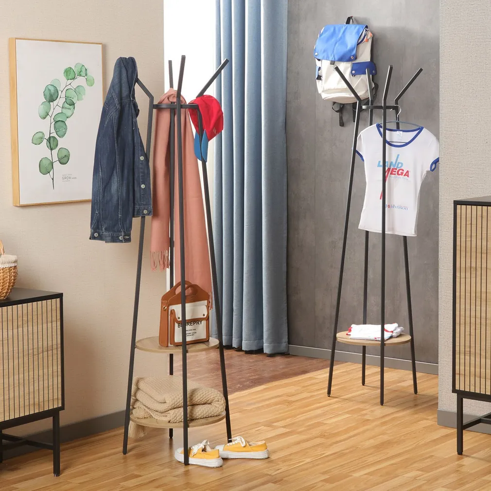 NAGI HANNES 2-RIIULIGA 48X48XH170CM, RUSTIK MELAMIIN