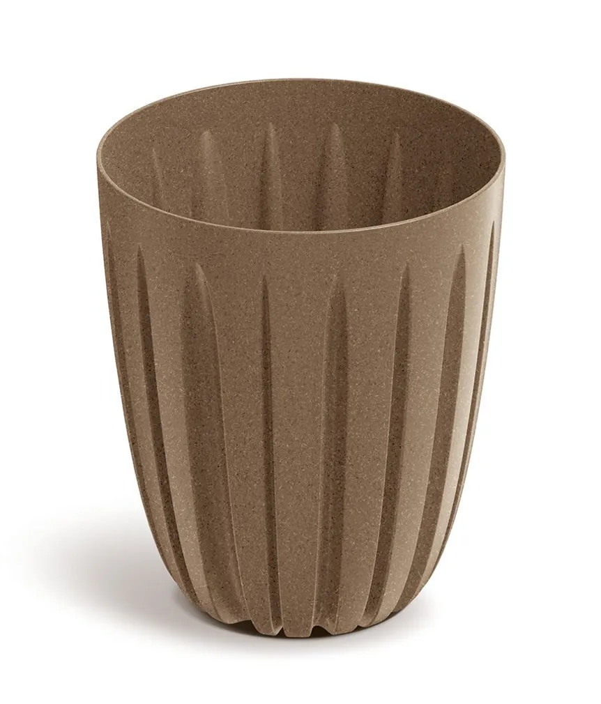 LILLEPOTT PROSPERPLAST WARIO ECO WOOD Ø13,7CM PRUUN