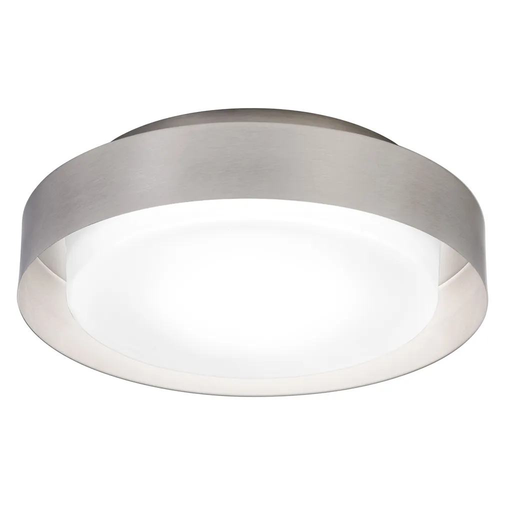 PLAFOON LEDVANCE ORBIS MADRID 290MM 2XE27 NIKKEL