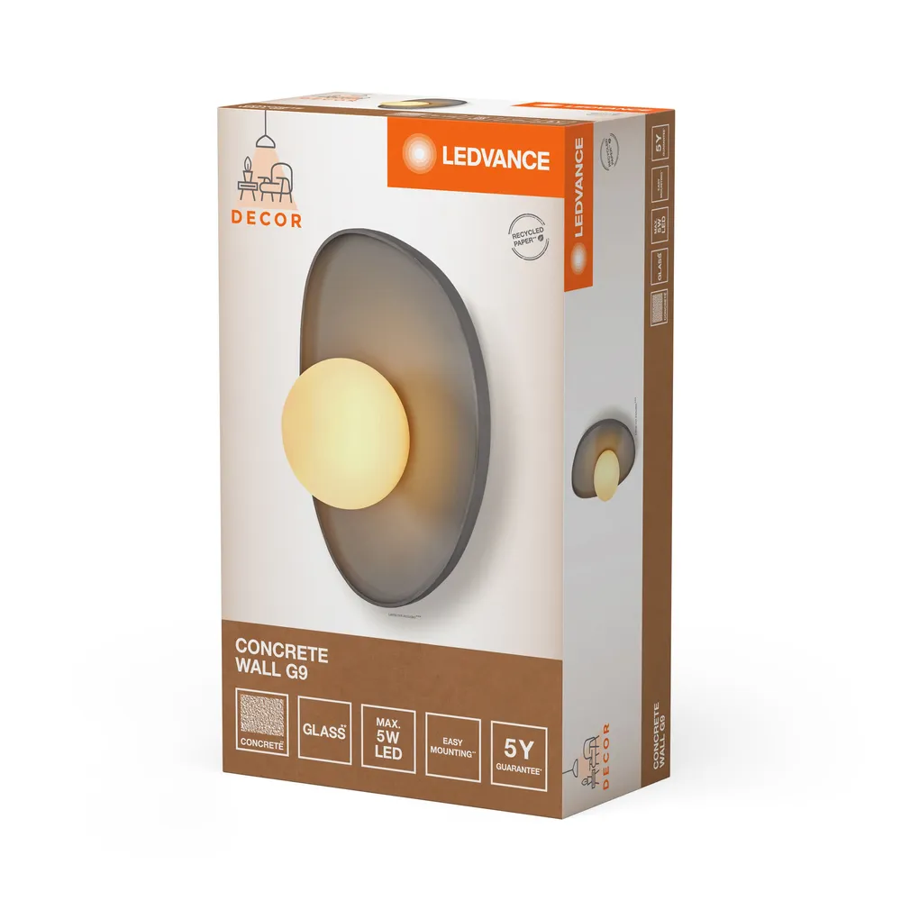 SEINALAMP LEDVANCE CONCRETE NEST G9 HALL