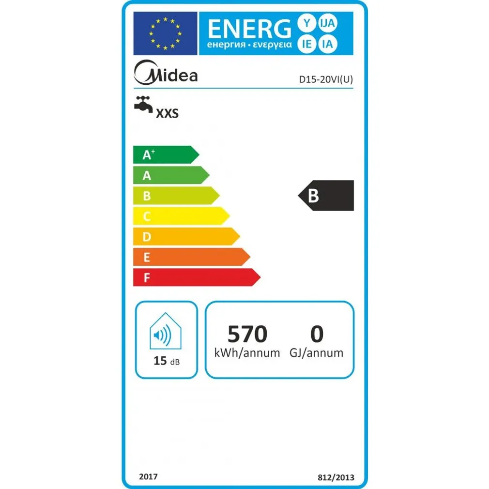 BOILER MIDEA SALUTE VI 30 VALAMU ALLA 30L 2000W