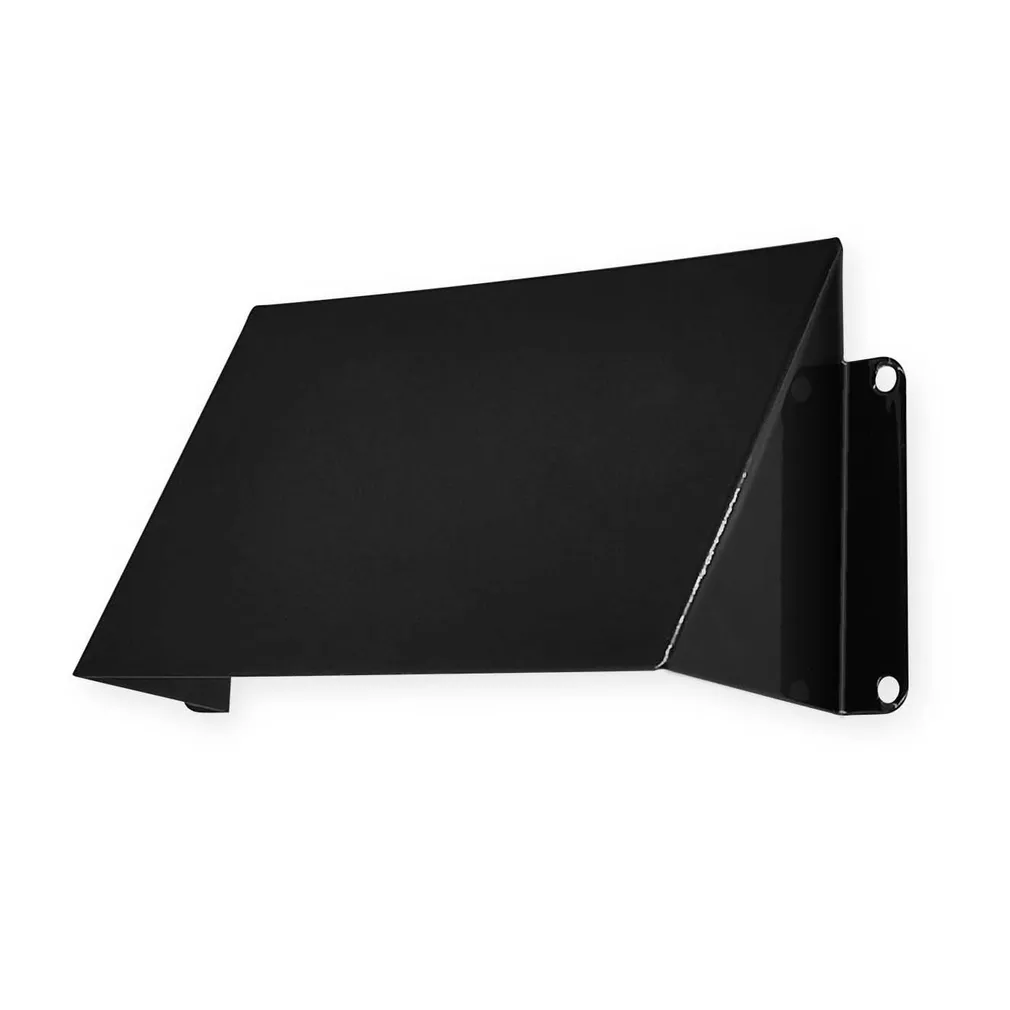 VÄLJALASKEAVA KATE EUROPLAST METALLISTL 200X200MM MUST