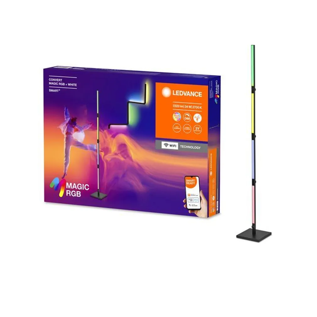 LAUALAMP LEDVANCE SMART WIFI CONVERT 24W MUST