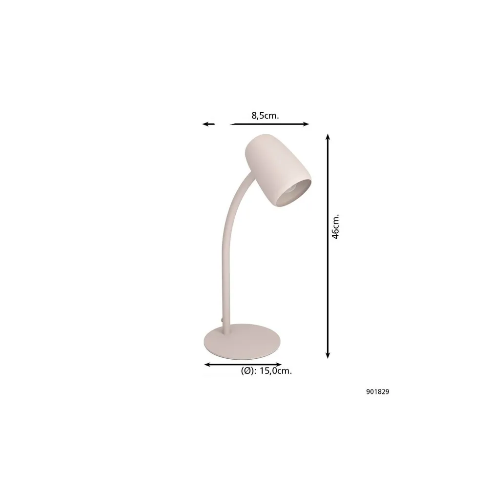LAUALAMP CARLO E14 1X25W BEEŽ