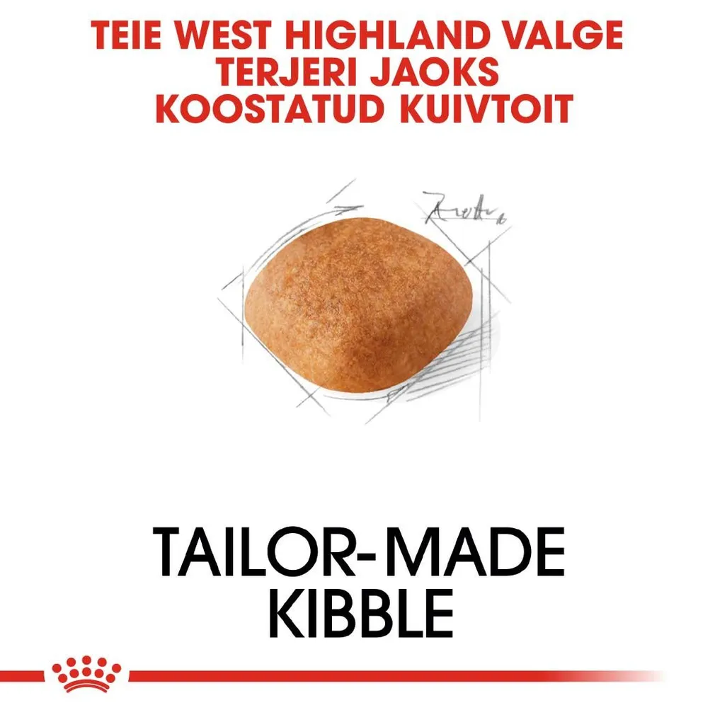 KUIVTOIT ROYAL CANIN WHITE TERRIER TÄISKASVANUD KOERTELE 3KG