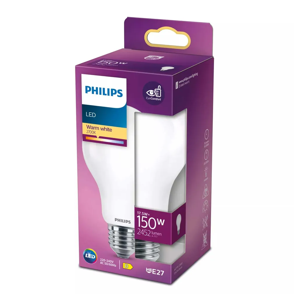 LED LAMP PHILIPS CLASSIC 150W A67 E27 WW ND RF MATT