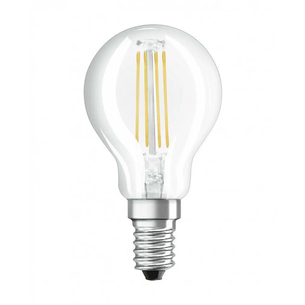 LED LAMP OSRAM STAR CLASSIC P FIL 4W 827 E14 NON-DIM