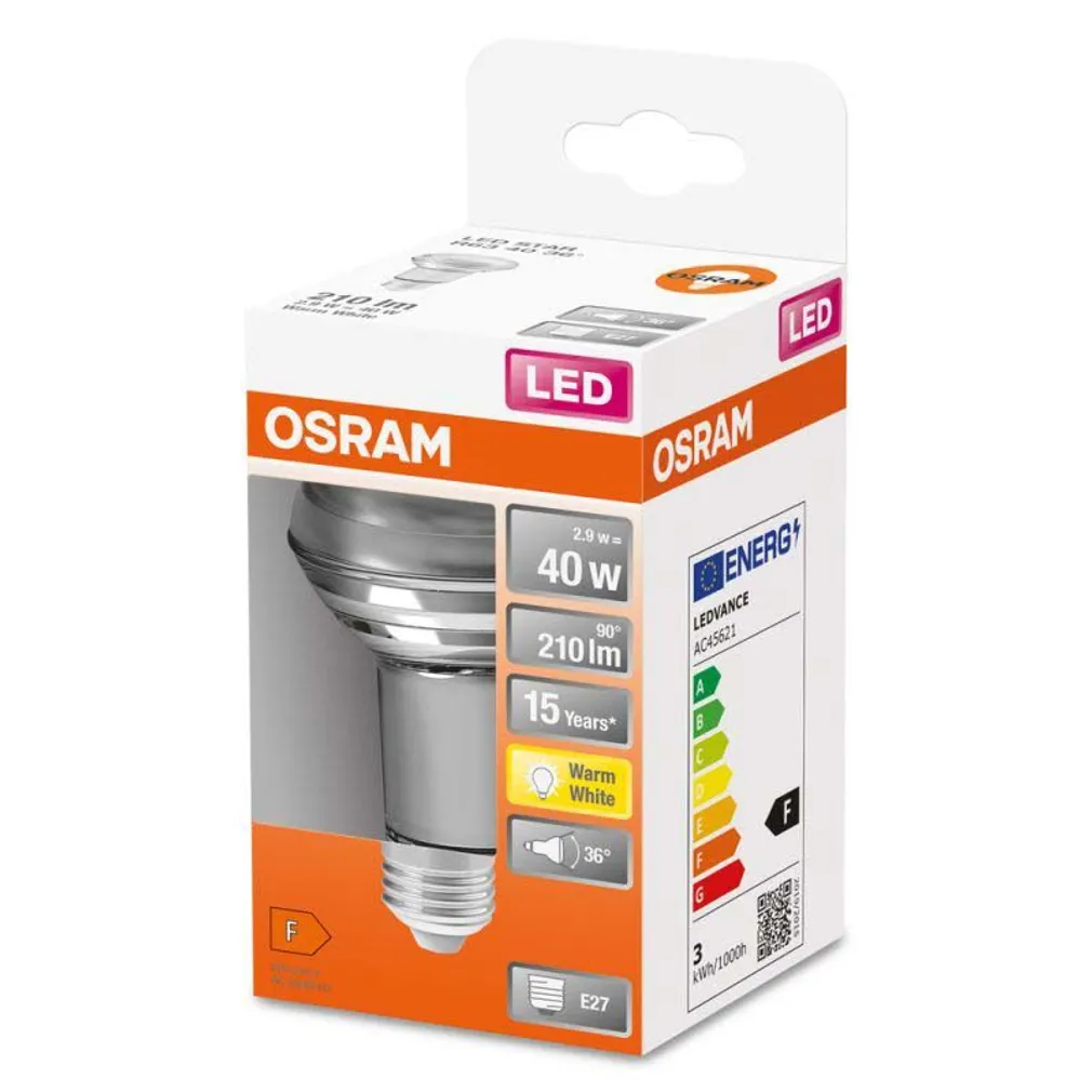 LED LAMP OSRAM STAR 2,9W 827 E27 NON-DIM