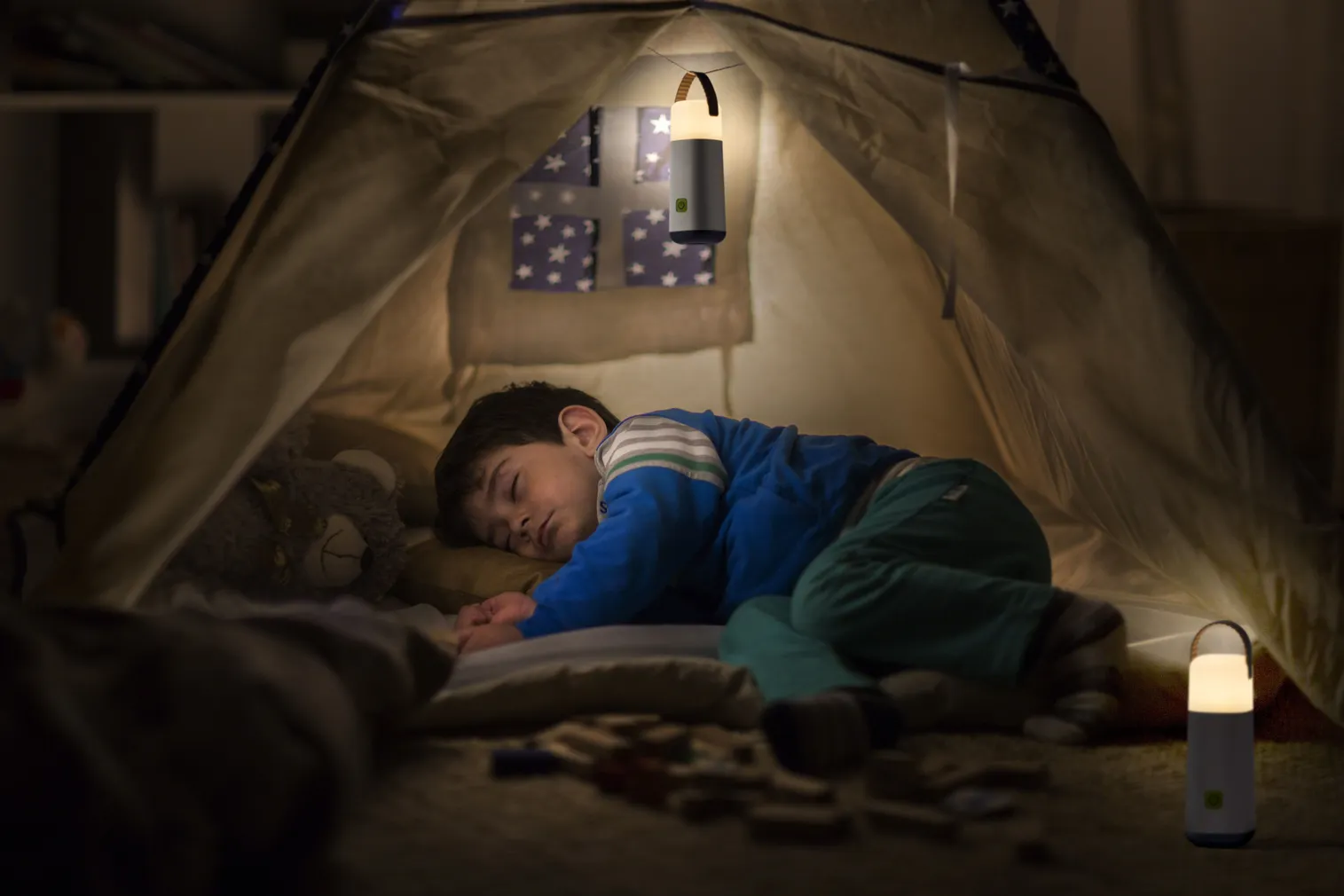 ÖÖVALGUSTI LEDVANCE NIGHTLUX POWERBANK MULTI VALGE