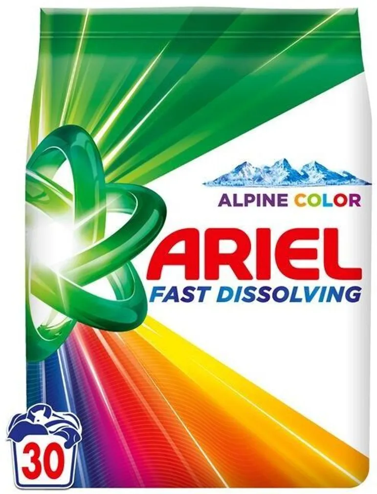 PESUPULBER ARIEL COLOR 30PK, 1,65KG