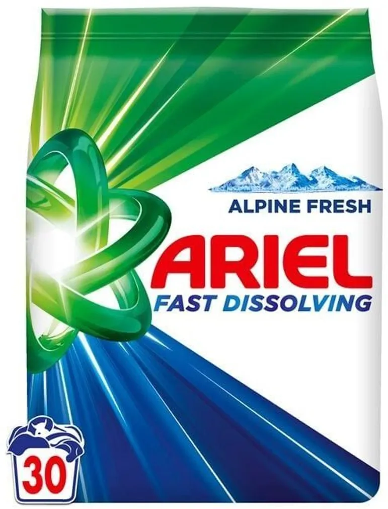 PESUPULBER ARIEL MOUNTAIN SPRING 30PK, 1,65KG