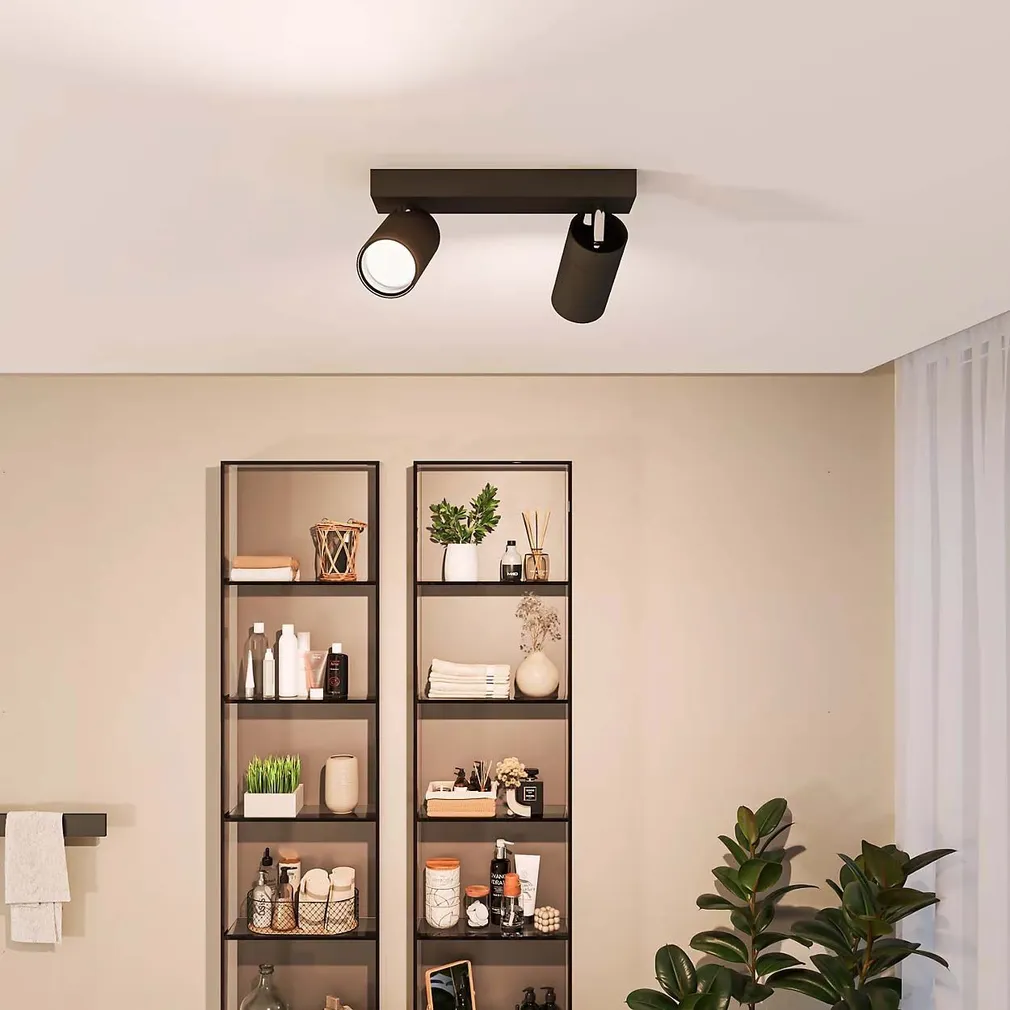 VANNITOAVALGUSTI PHILIPS IDRIS 2X5W HV IP44 MUST