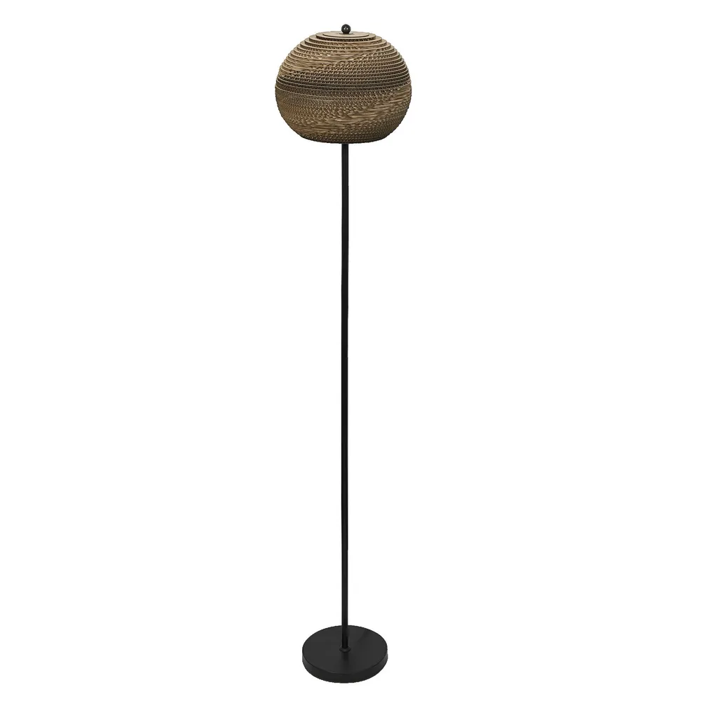 PÕRANDALAMP LEDVANCE DECOR CARDBOARD E27 PALLIKUJULINE PRUUN