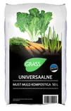 UNIVERSAALNE MUST MULD GRASS 50L