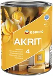 VÄRV ESKARO AKRIT-4 VALGE 0,95l TÄISMATT