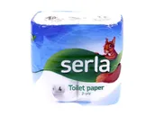 WC PABER SERLA ORAVA 4TK/PK VALGE