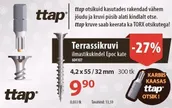 TERRASSIKRUVI T-TAP 4,2X55/32MM, 300TK