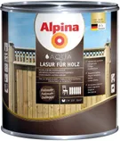 PUIDUKAITSEVAHEND ALPINA AQUA LASUR FÜR HOLZ 0,75L PALISANDER