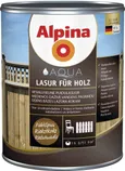 PUIDUKAITSEVAHEND ALPINA AQUA LASUR FÜR HOLZ 0,75L PÄHKLIPUU