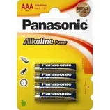 PATAREI PANASONIC ALKALINE POWER AAA LR03 4TK PAKIS