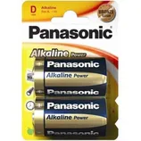 PATAREI PANASONIC ALKALINE POWER D LR20 2TK PAKIS