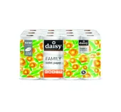 TUALETTPABER DAISY FAMILY 24 RULLI 3-KIHILINE