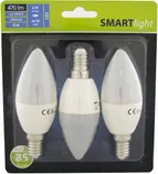 LED-LAMP SMARTLIGHT 6W E14 C37 470LM 3000K 3TK PAKIS