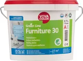 MÖÖBLIVÄRV VIVACOLOR GREEN LINE FURNITURE 30 2,7L VALGE POOLMATT