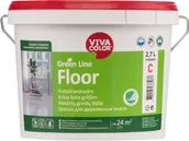 PUITPÕRANDAVÄRV VIVACOLOR GREEN LINE FLOOR 2,7L VALGE POOLMATT