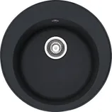 GRANIIT VALAMU RONDA ROG610-41 FRANKE Ø510X195MM ONYX