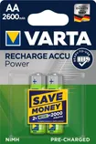 AKUPATAREI VARTA RECHARGE ACCU POWER AA 2TK PAKIS