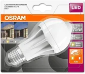 LED LAMP LIIKUMISANDURIGA OSRAM 11,5W E27 A70 2700K 1060LM 