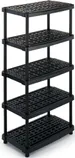 GARAAŽIRIIUL TERRY STORE-AGE SCAFFALONE 2436-5 NERO PLASTIK 188,5X93X59