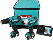 COMBOKIT MAKITA CLX224A 12V MAX; 2X2,0 AH LI-ION (DF333D + TD110D)